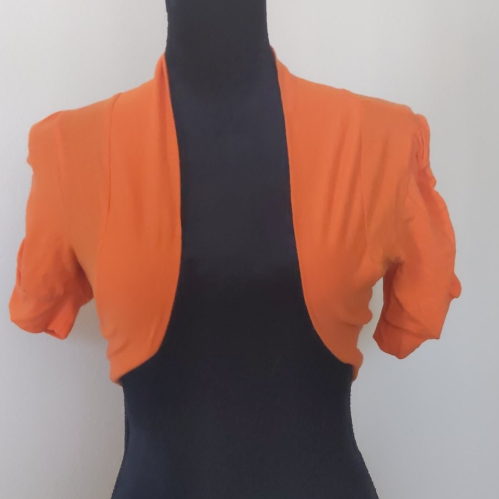 Navy Blue Women's Bolero Shrug Cardigan (bx#4)